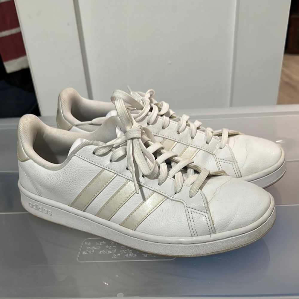 Adidas White Sneakers